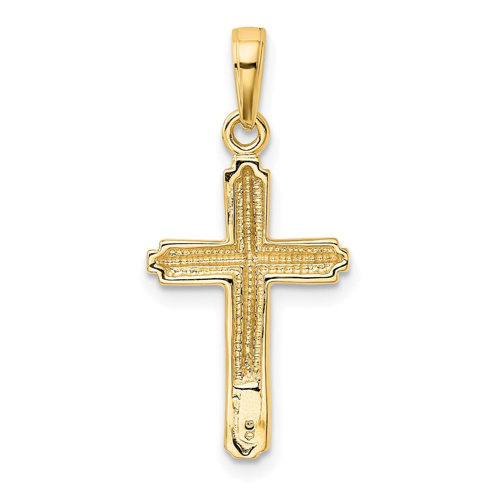 10k Gold Cross Pendant