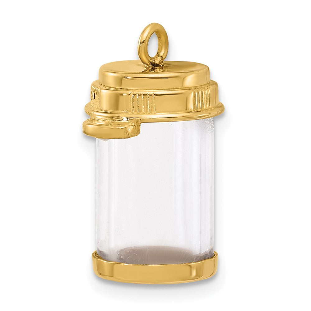 14ky Fancy Pill Bottle
