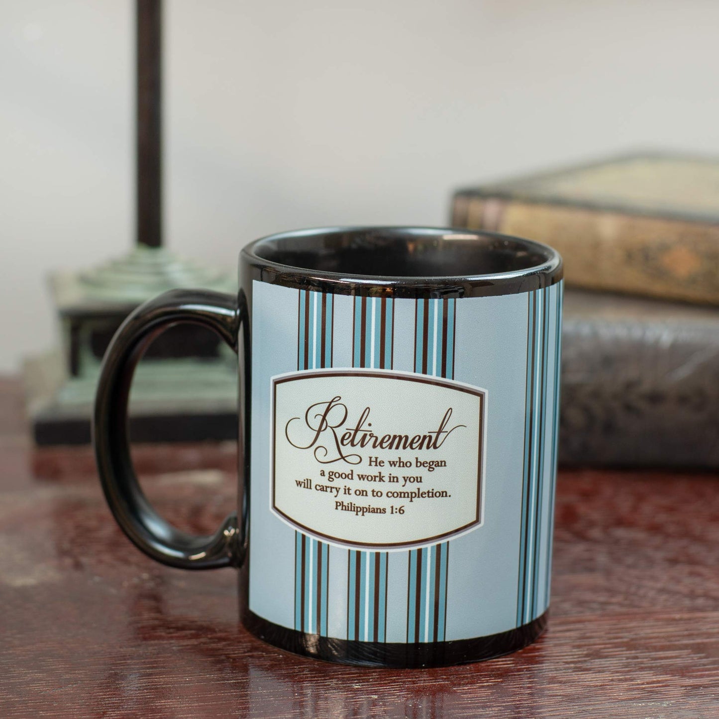 RETIREMENT 11 oz. Ceramic Mug with Verse Philippians 1:6 QGM22807