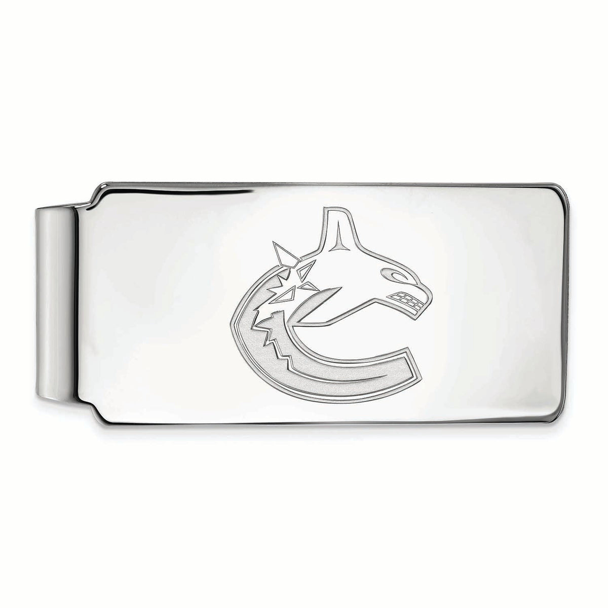 Silver Vancouver Canucks Money Clip