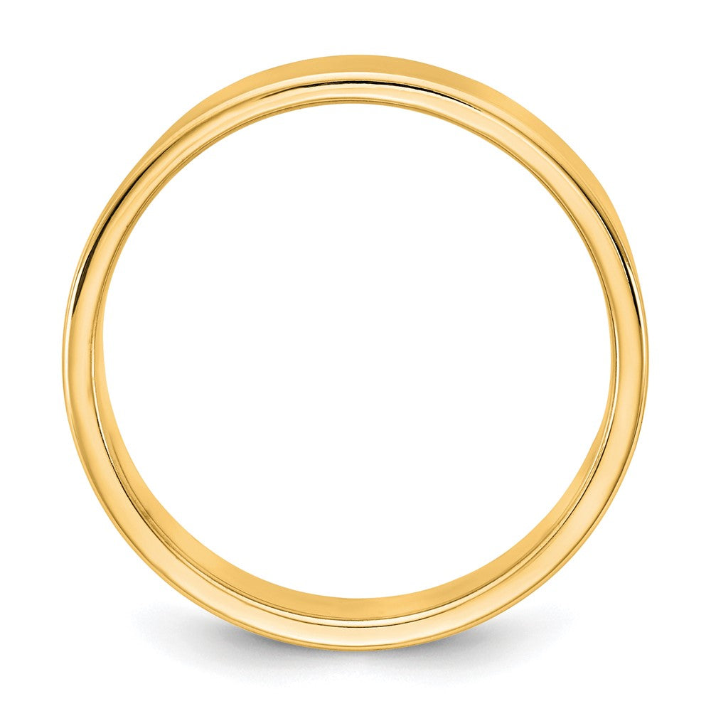14KY 5.5mm LTW Flat Band Size 10