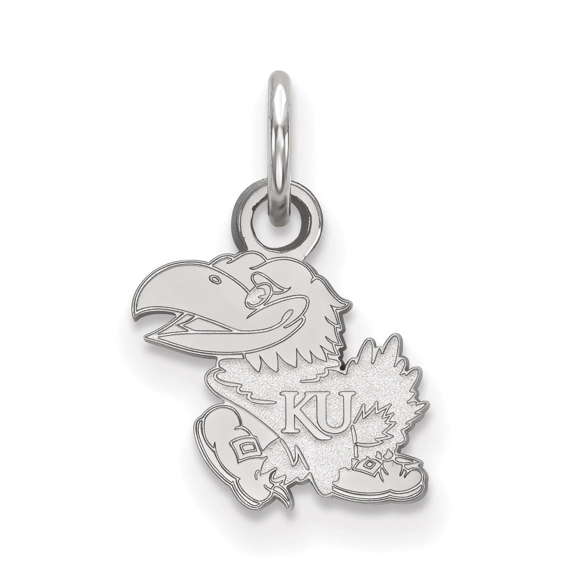 Women's Kansas Jayhawks Sterling Silver XS Pendant