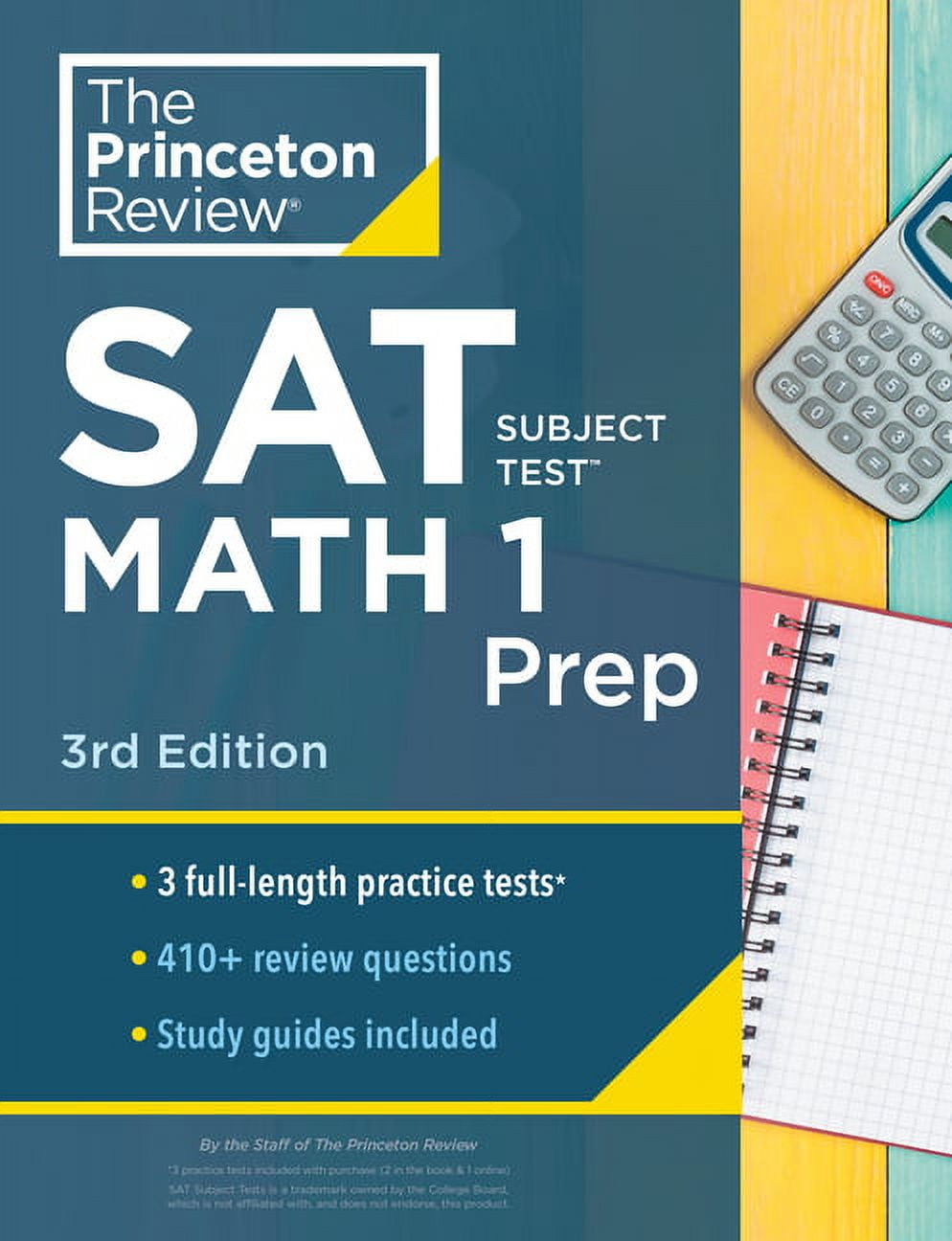 College Test Preparation: Princeton Review SAT Subject Test Math 1 Prep, 3rd Edition: 3 Practice Tests + Content Review + Strategies & Techniques (Paperback)