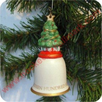 Hallmark 1992 O Christmas Tree Bell Ornamen Item Id: QX5411