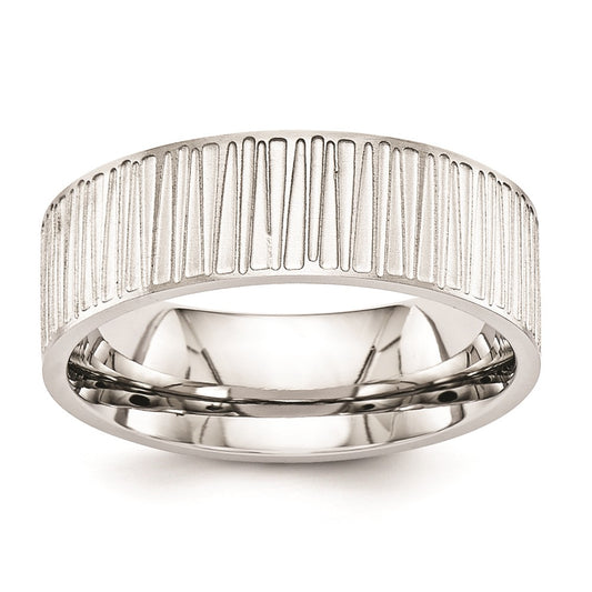 Stainless Steel 7.5 mm Ring