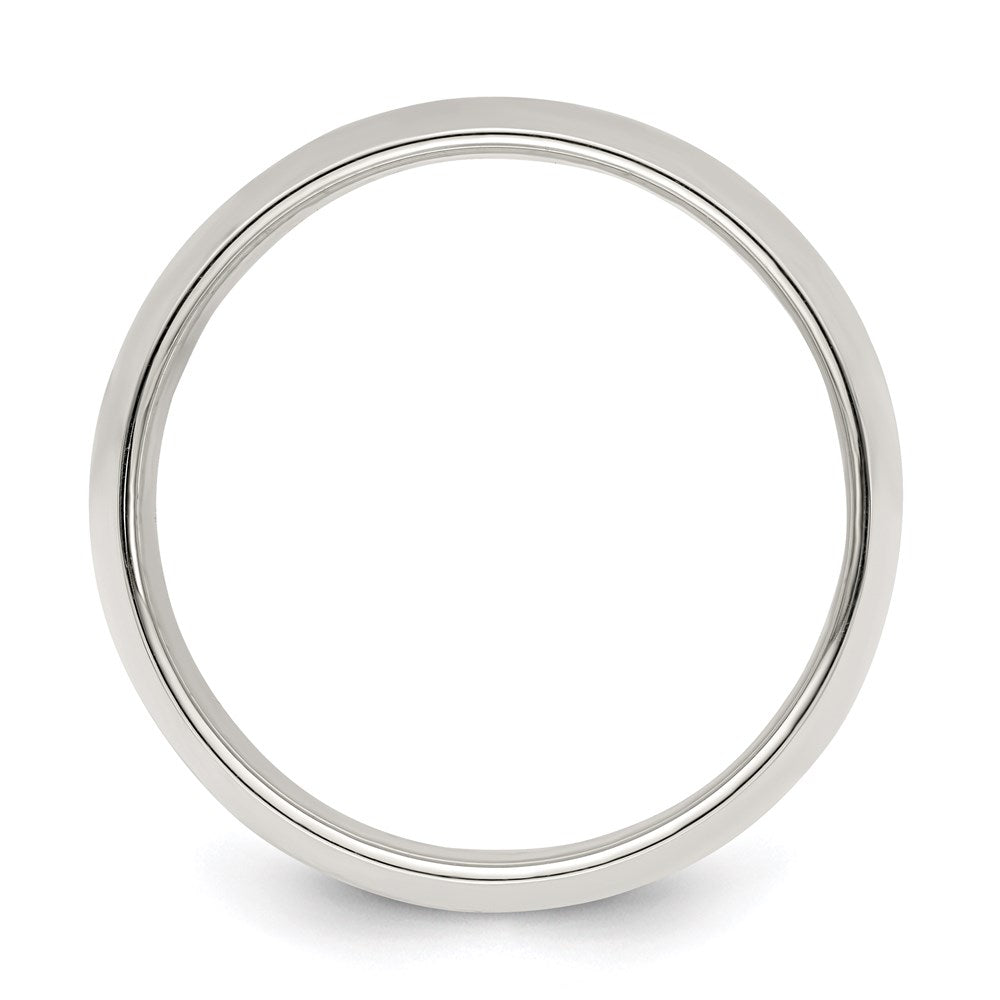 Sterling Silver 9mm Half Round Size 11 Band