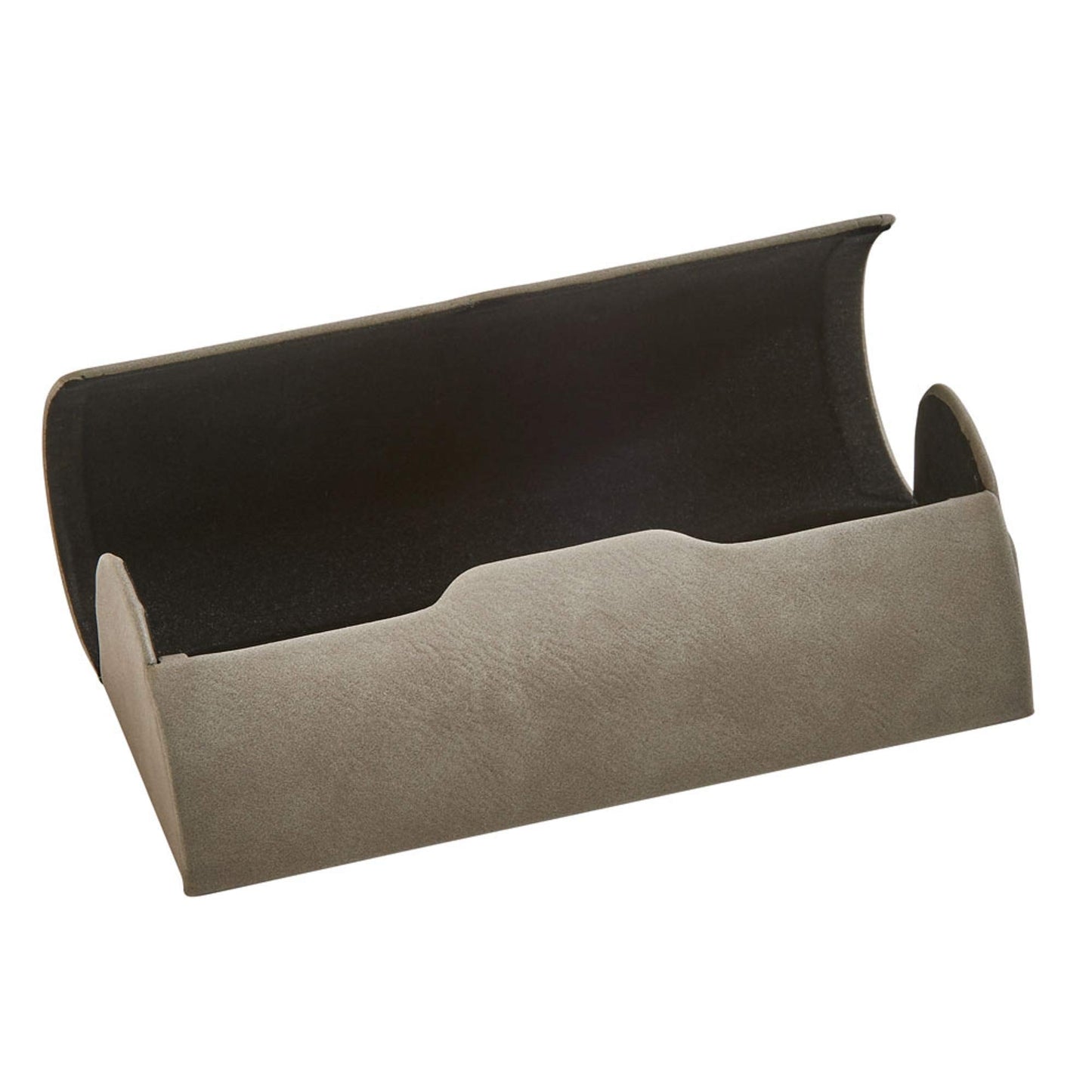 Contemporary Home Living 6.5" x 2.5" Fossil Gray Rectangular Leatherette Sunglass Case