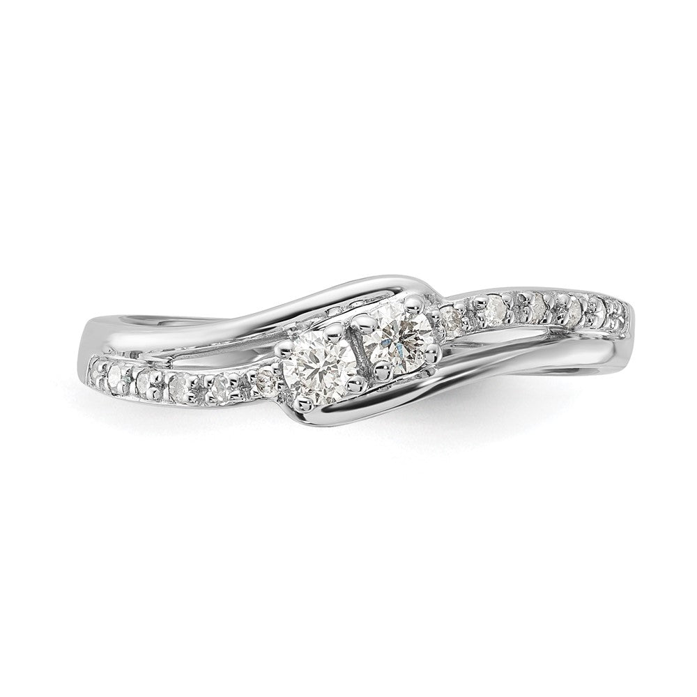SS Curve Diamond Ring 2 - .07 RD, 12 - 200' RD DIAS - Dia:F60 Mel:S43