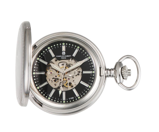 Charles-Hubert Paris Men's TW1003 Classic Collection Pocket Watch