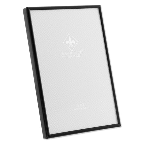 Lawrence Frames Metal Picture Frame, Black
