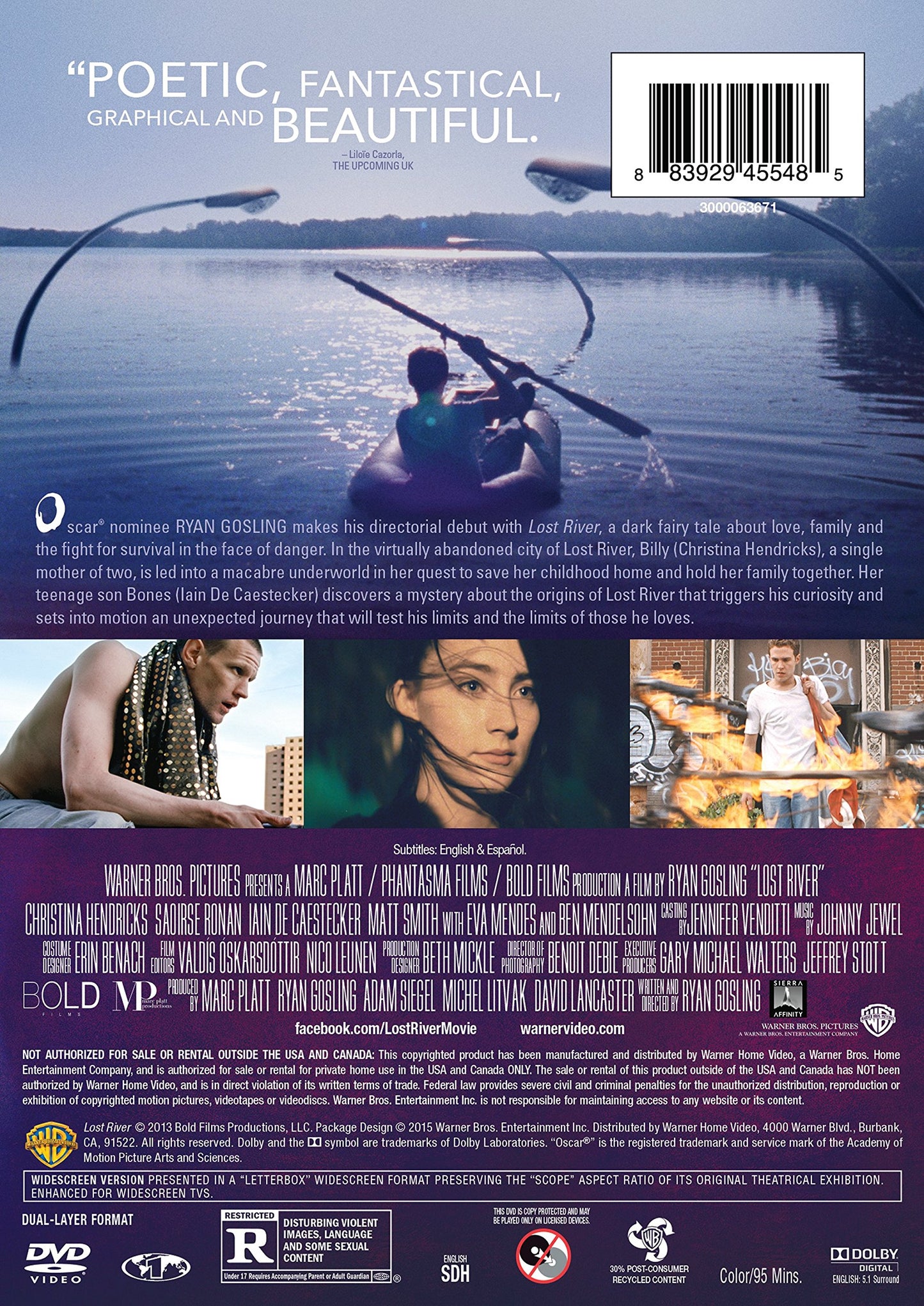 Lost River (DVD), Warner Home Video, Drama