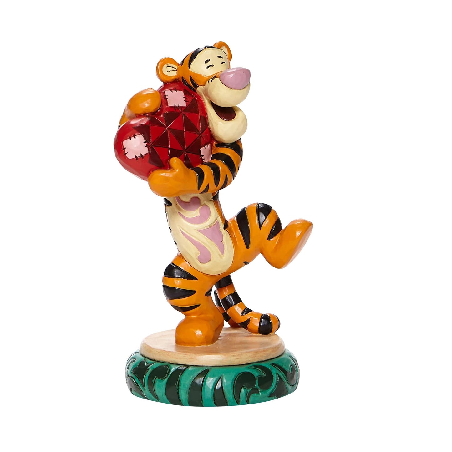 Jim Shore Disney Traditions 6008073 Tigger Holding A Heart Figurine 5.5" H