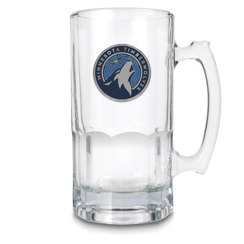 NBA Minnesota Timberwolves Glass 32 ounce Macho Mug