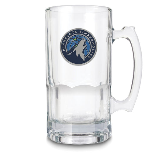 NBA Minnesota Timberwolves Glass 32 ounce Macho Mug