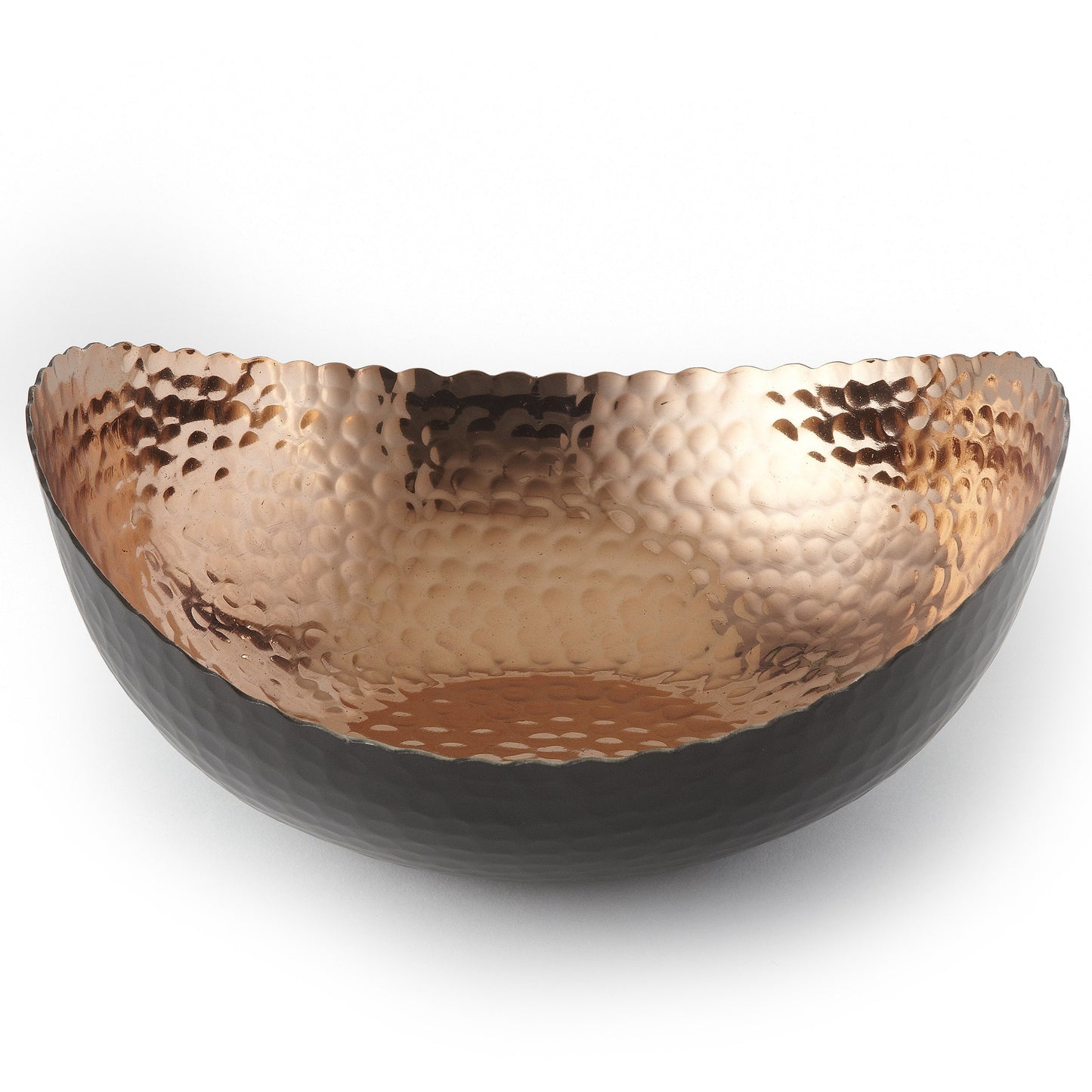 Leeber 72072 8.25 x 7.5 in. Eclipse Bowl, Black & Copper