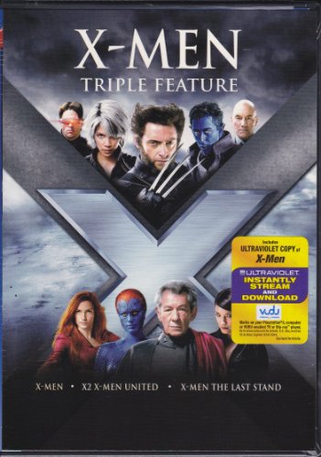 X-MEN TRIPLE FEATURE: X-MEN / X2 X-MEN UNITED / X-MEN THE LAST STAND (Includes ULTRAVIOLET COPY of X-Men) [DVD]