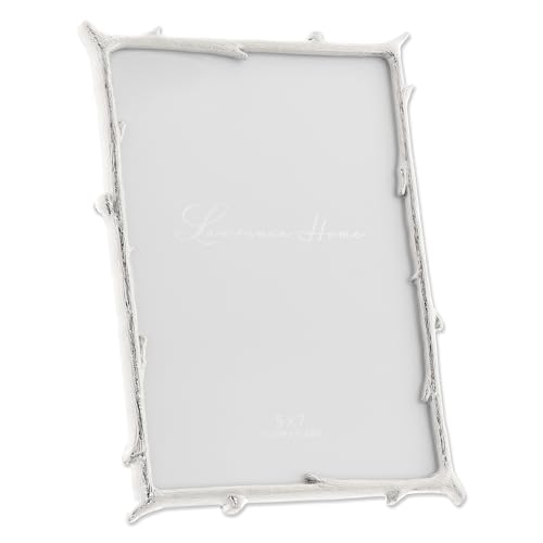 Silver Metal Natural Branch Motif 5x7 Frame - 5x7