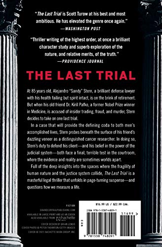 The Last Trial (Kindle County) [Paperback] Turow, Scott