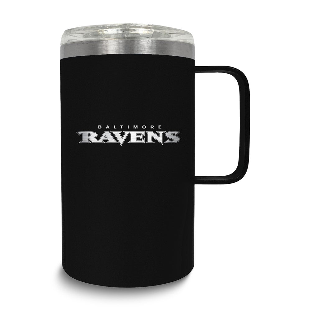 NFL Baltimore Ravens Stainless Steel 18 oz. Hustle Mug with Lid