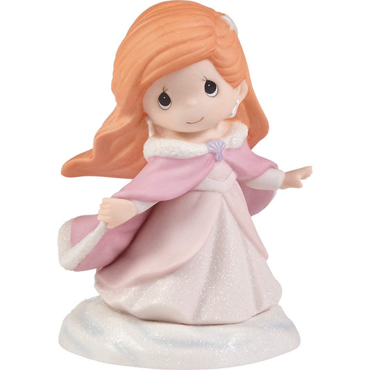 Bundled Up and Ready for Adventure Disney Ariel Figurine