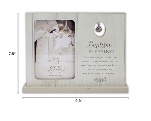 Cathedral Art Picture Frame - Baptism Blessing, Multicolored