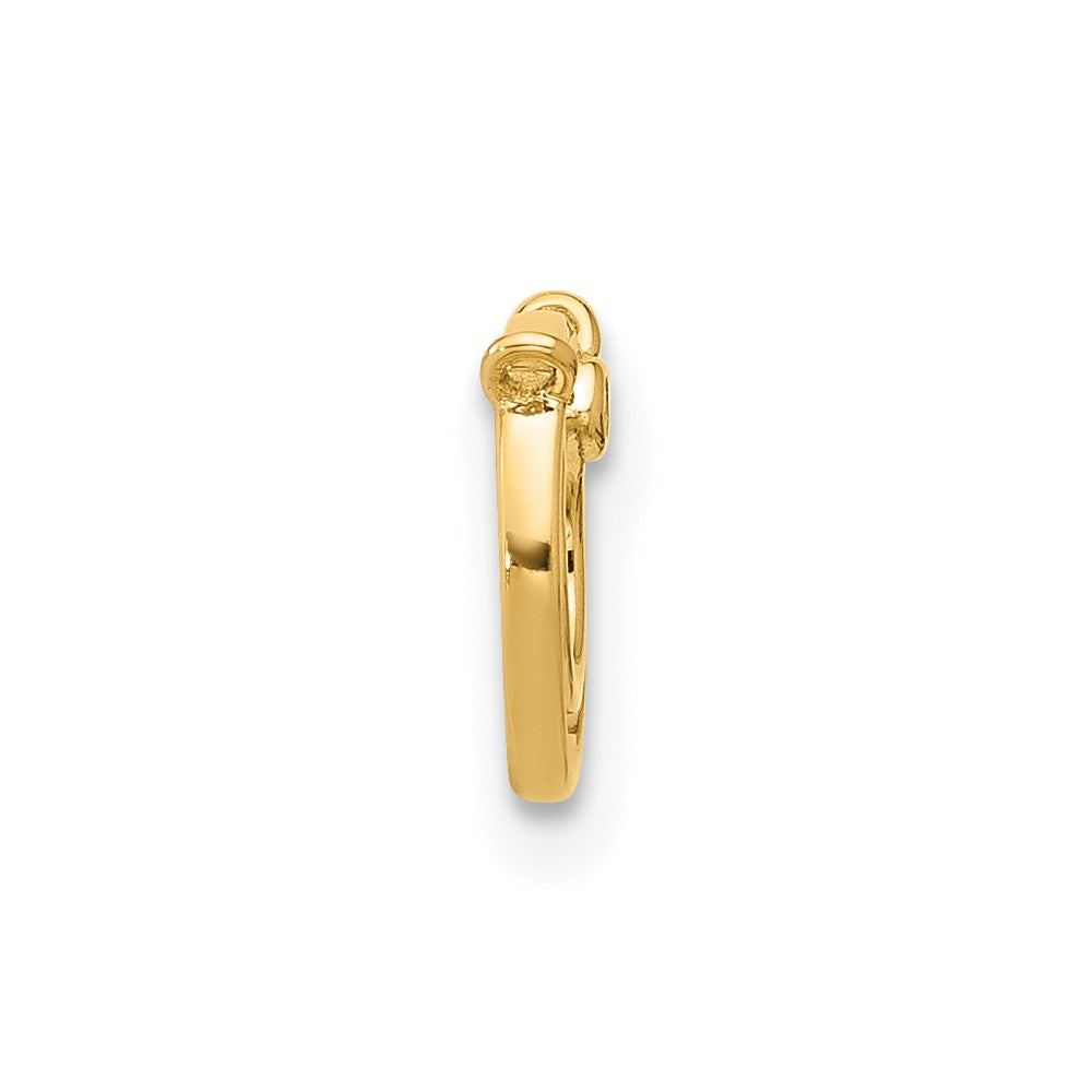 Stella & Dot 10ky Diamond Initial G Charm Element