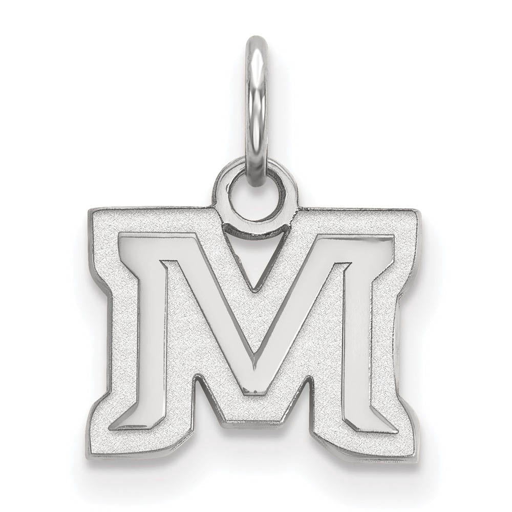LogoArt Sterling Silver Montana State University Xs Pendant Necklace