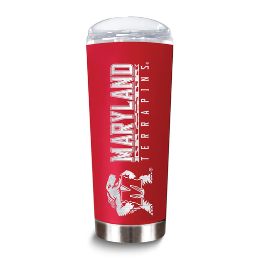 Collegiate University of Maryland Stainless Steel 18 oz. Roadie Tumbler with Lid