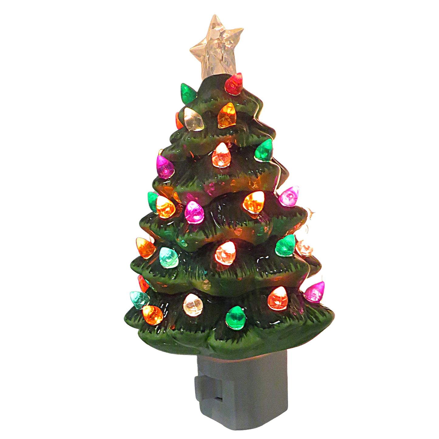 Roman 6.5" H Vintage Tree Night Light