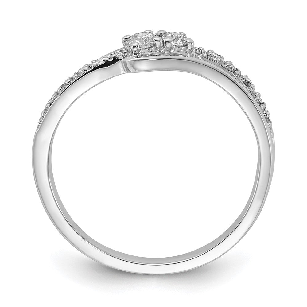 SS Curve Diamond Ring 2 - .07 RD, 12 - 200' RD DIAS - Dia:F60 Mel:S43