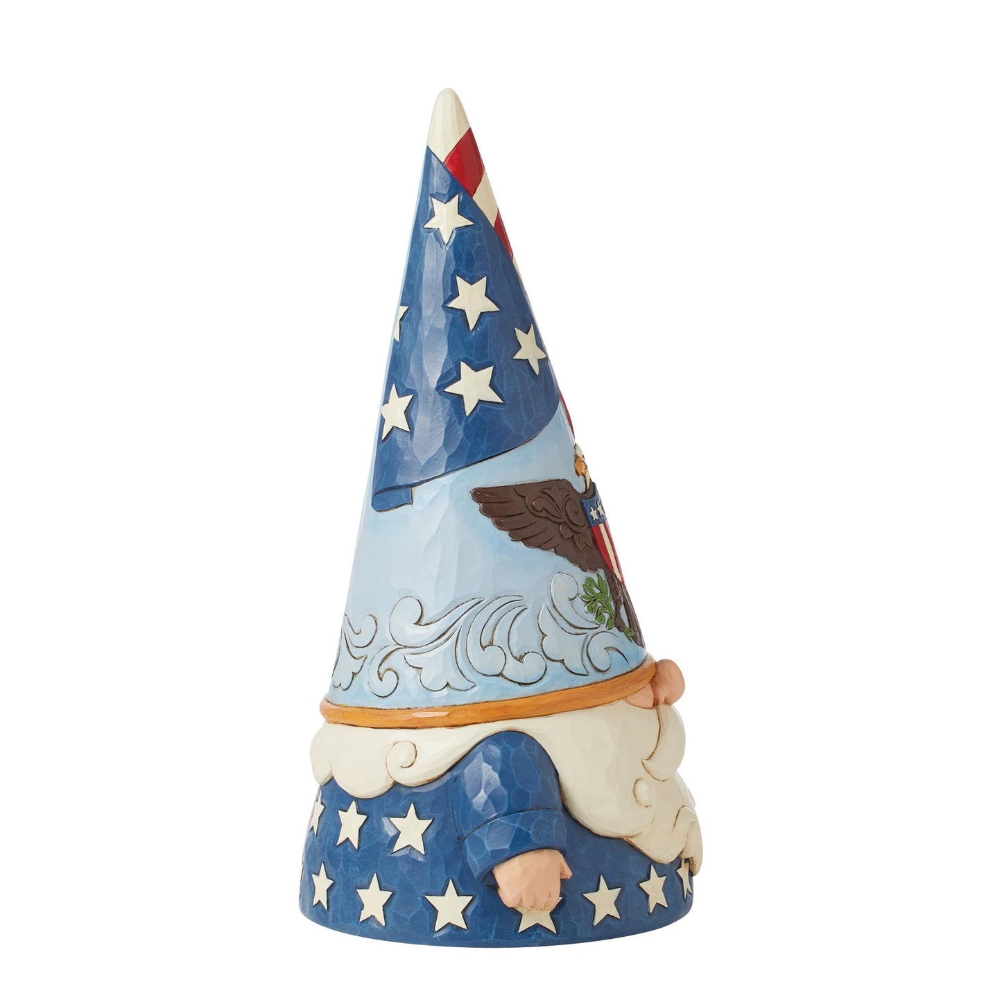 Enesco Jim Shore Patriotic Gnome, Figurine, 11in H