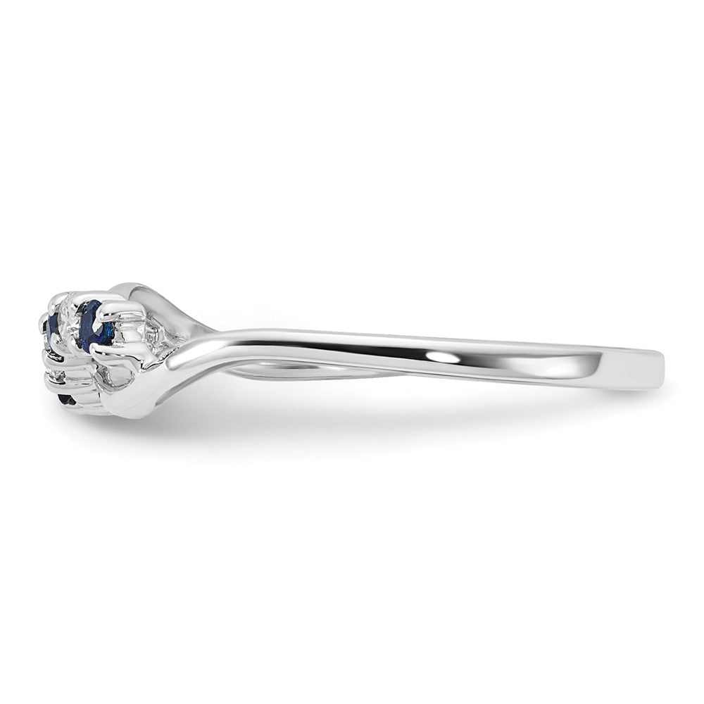 10kw Sapphire and Diamond Ring
