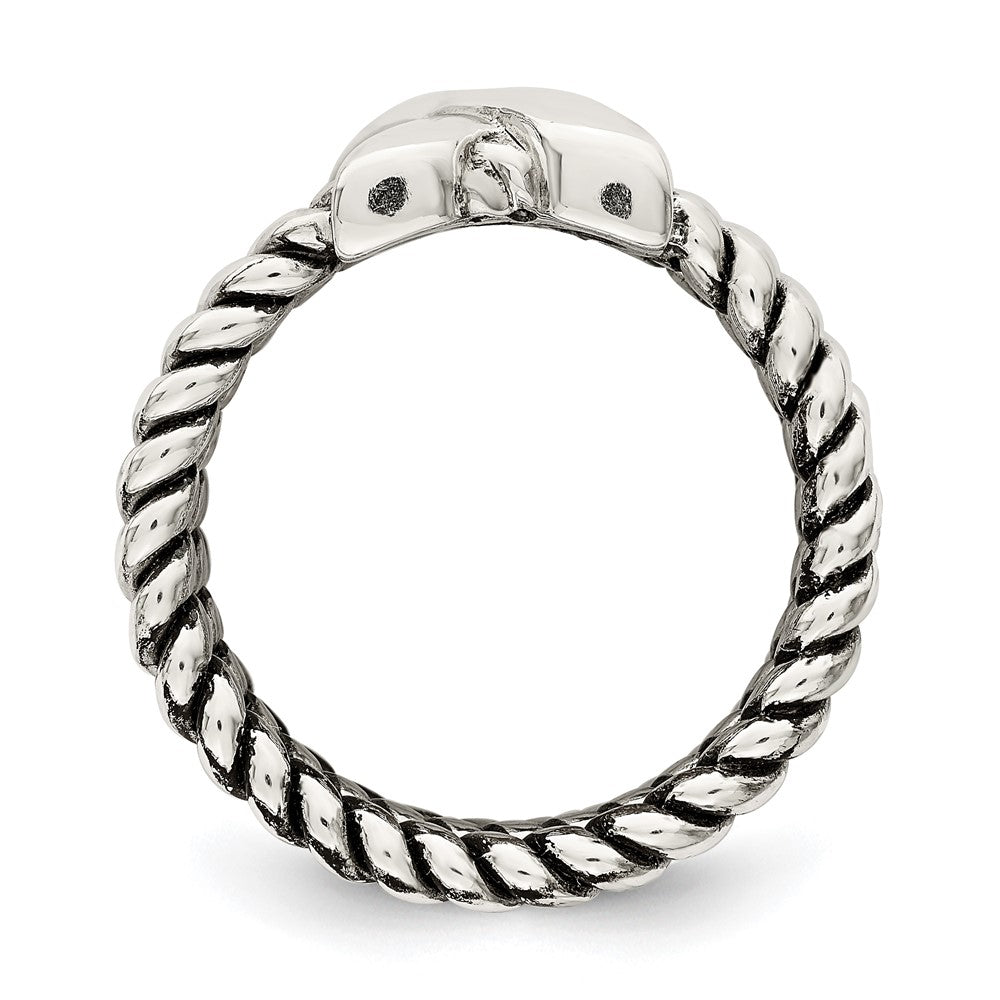 Sterling Silver Oxidized Ring
