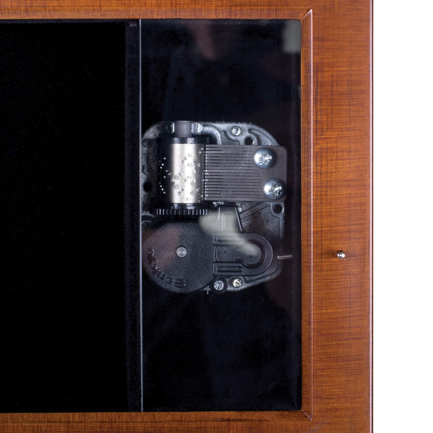 Woodgrain Resin Graduation Music Box: POMP and CIRCUMSTANCE QGM22923