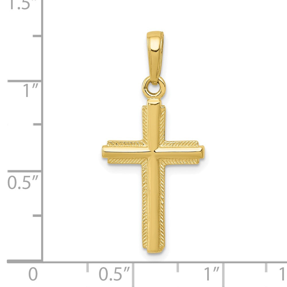 10k Gold Cross Pendant