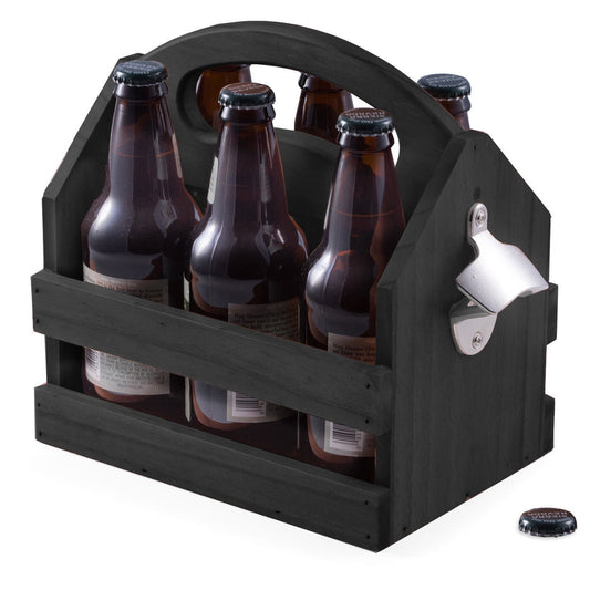 Bey Berk Bottle Caddy with Built-in Handle and Bottle Opener