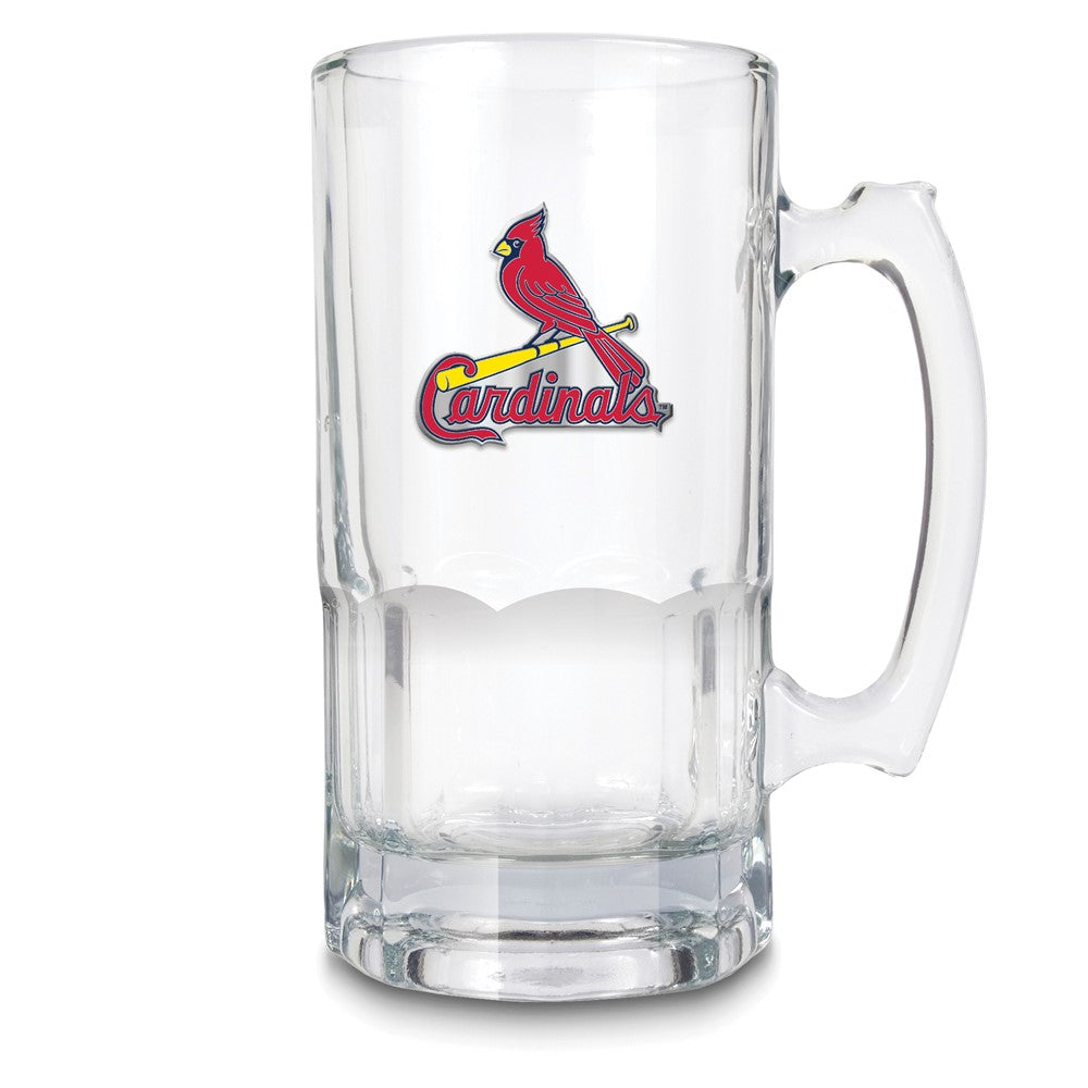 MLB St. Louis Cardinal Glass 32 ounce Macho Mug