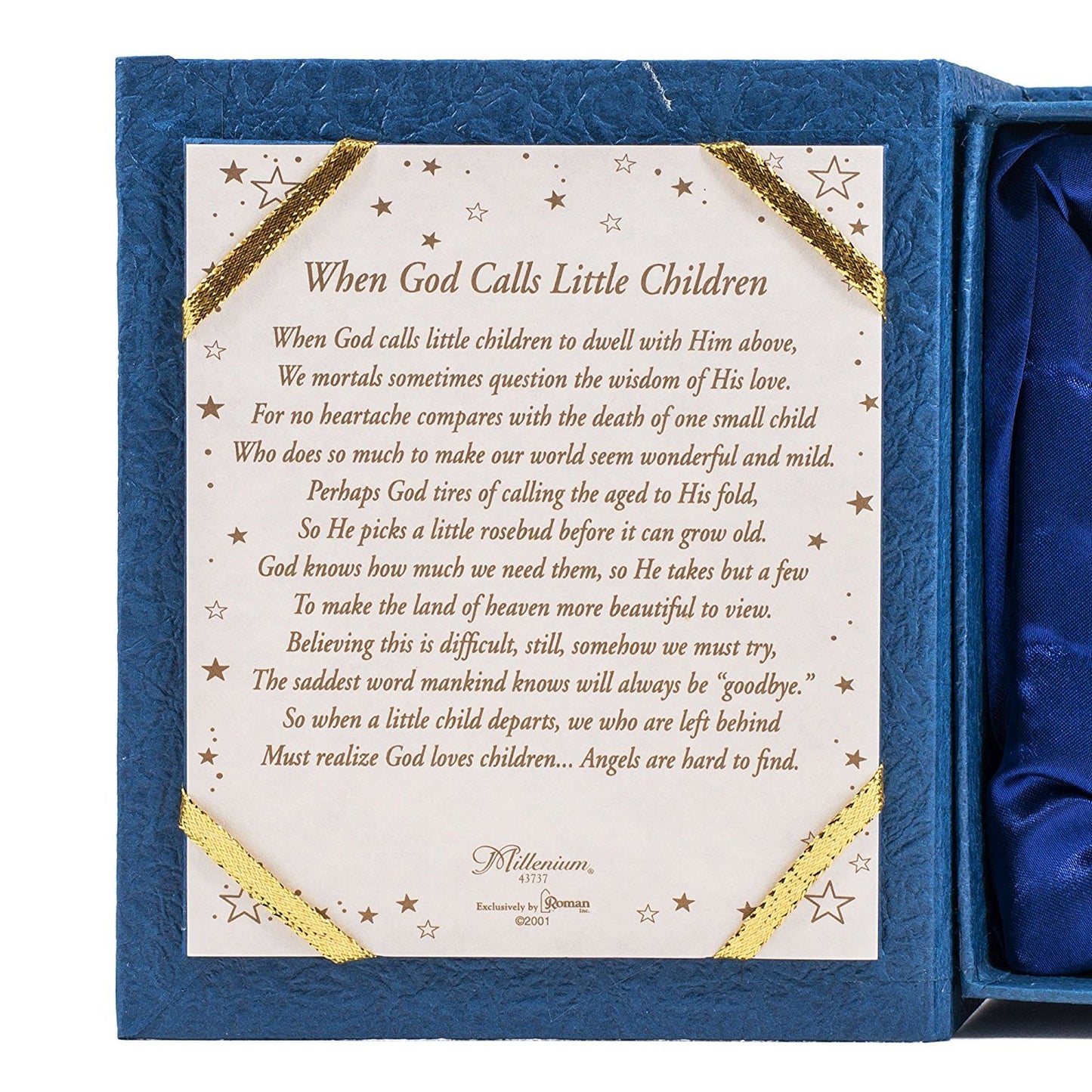 When God Calls Little Children Angel Figurine