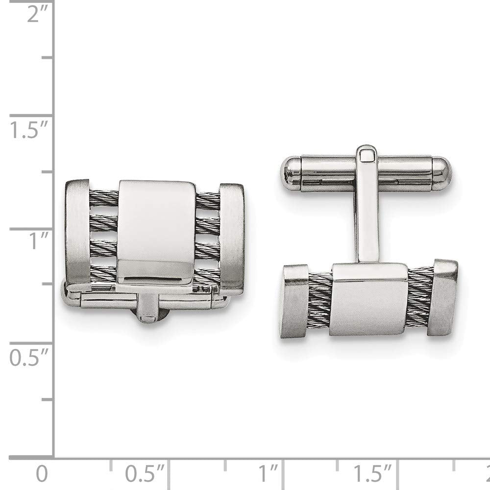 Stainless Steel Cuff Links