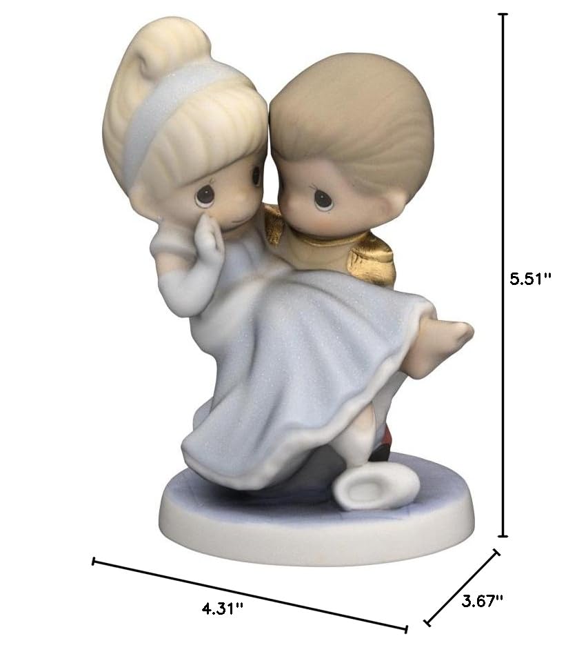 Disney Cinderella and Prince Charming Dancing Figurine
