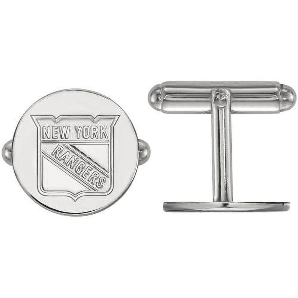 NHL New York Rangers Sterling Silver Cuff Links