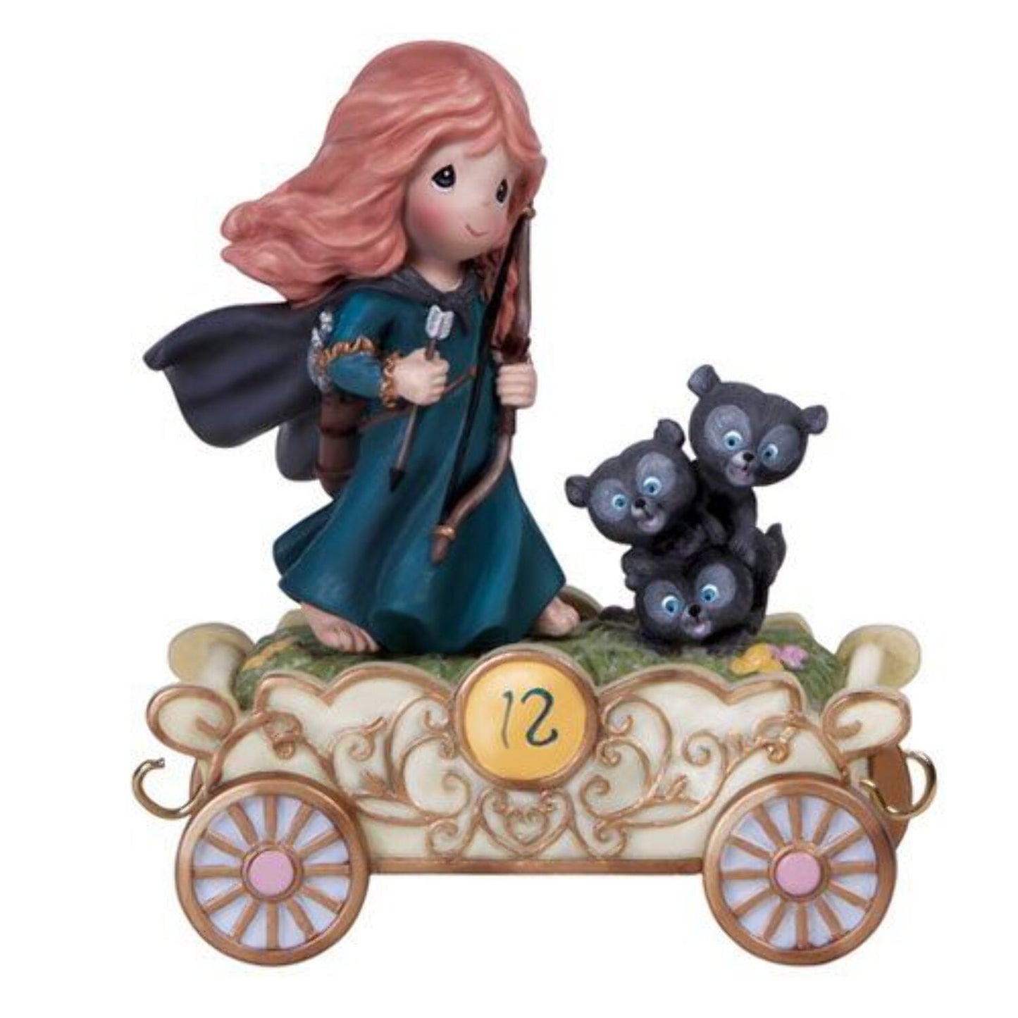 Disney Fulfill Your Dreams, Precious Moments Disney Birthday Princess Parade Figurine, Age 12, Count 1