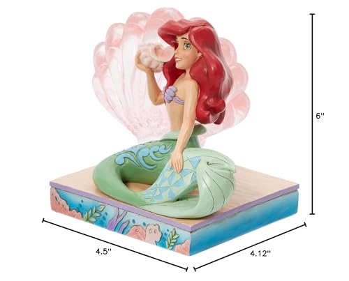 Jim Shore A Tail Of Love Polyresom Ariel Little Mermaid 6011923