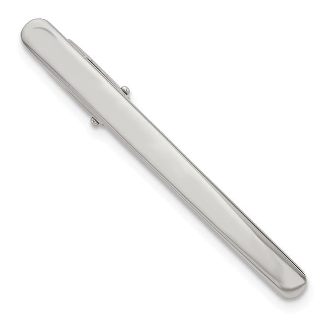 Chisel Stainless Steel Tie Clip