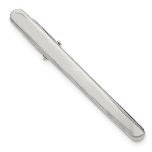 Chisel Stainless Steel Tie Clip