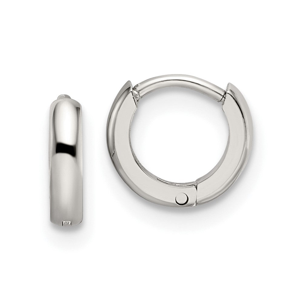Stainless Steel Polished 2mm Endless Hinged Hoops