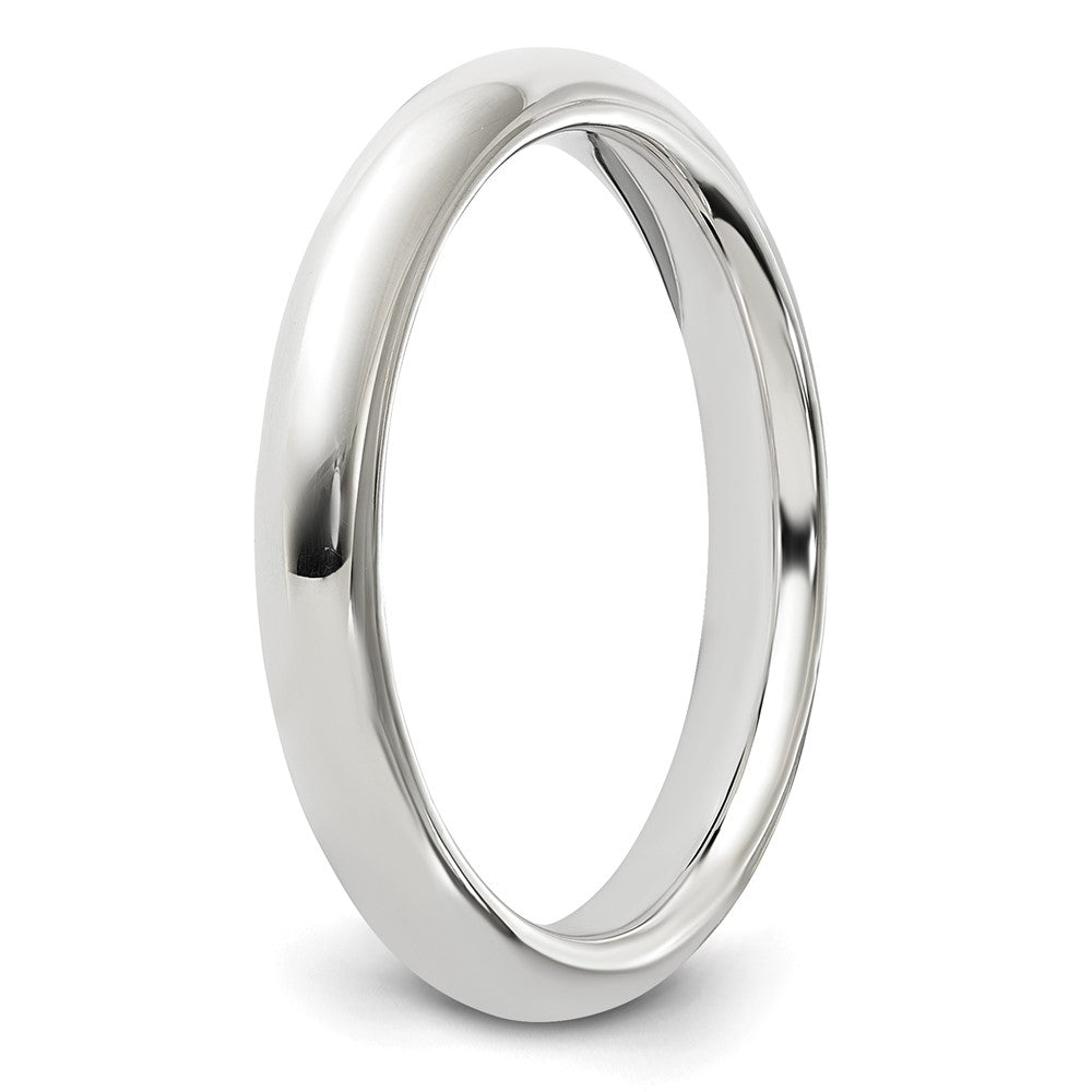Sterling Silver 3mm Comfort Fit Size 9 Band