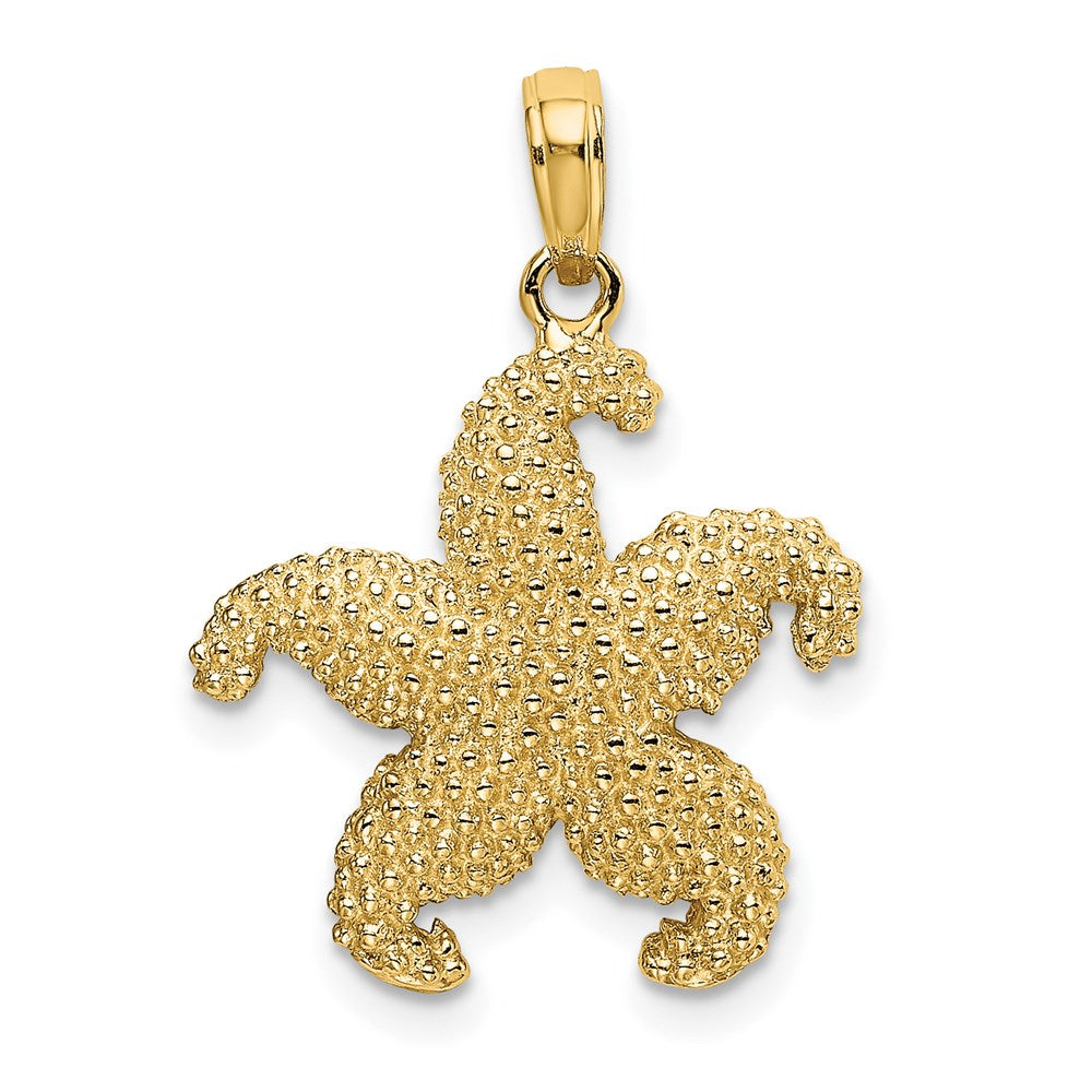 14K Starfish Charm Yellow Gold