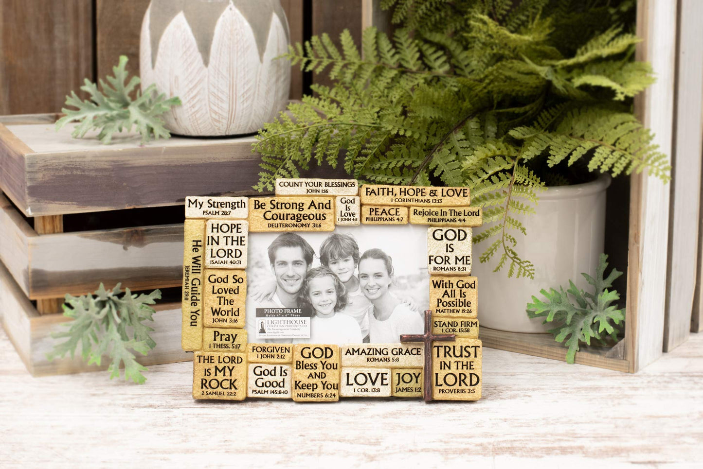 Stone Blessings Photo Frame