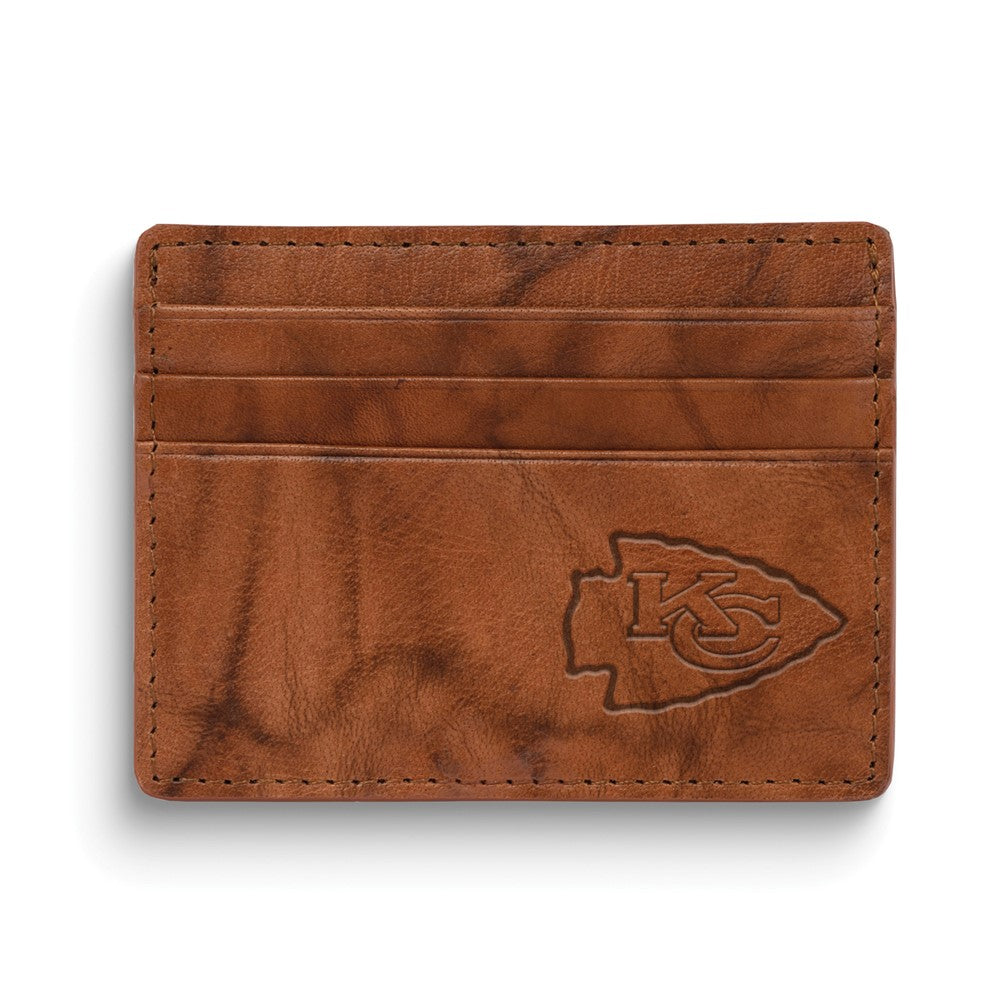 NFL Rico Industries Kansas City Chiefs  Leather Credit Cart Wallet
